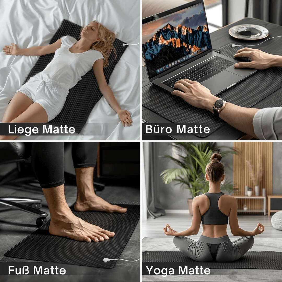 LUGTAMAT 2.0 - Innovative Erdungsmatte für mehr Energie und weniger Müdigkeit