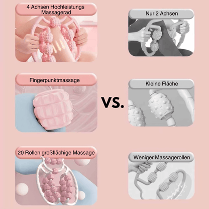 TensRoll 2.0 - Innovativer Beinmassageroller für bessere Durchblutung und straffe Haut