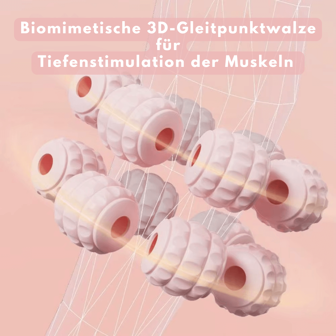 TensRoll 2.0 - Innovativer Beinmassageroller für bessere Durchblutung und straffe Haut
