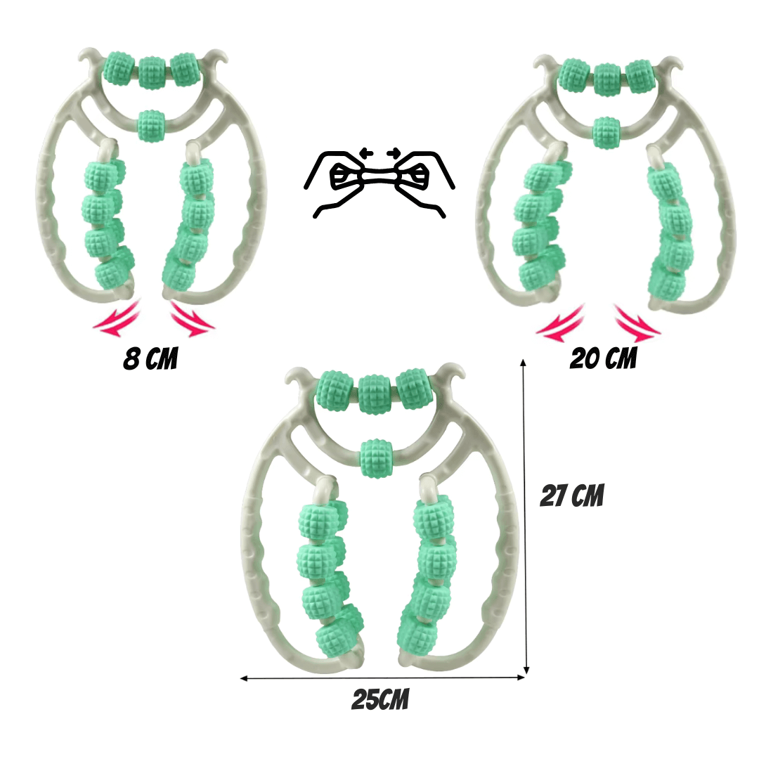 TensRoll 2.0 - Innovativer Beinmassageroller für bessere Durchblutung und straffe Haut