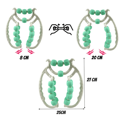 TensRoll 2.0 - Innovativer Beinmassageroller für bessere Durchblutung und straffe Haut