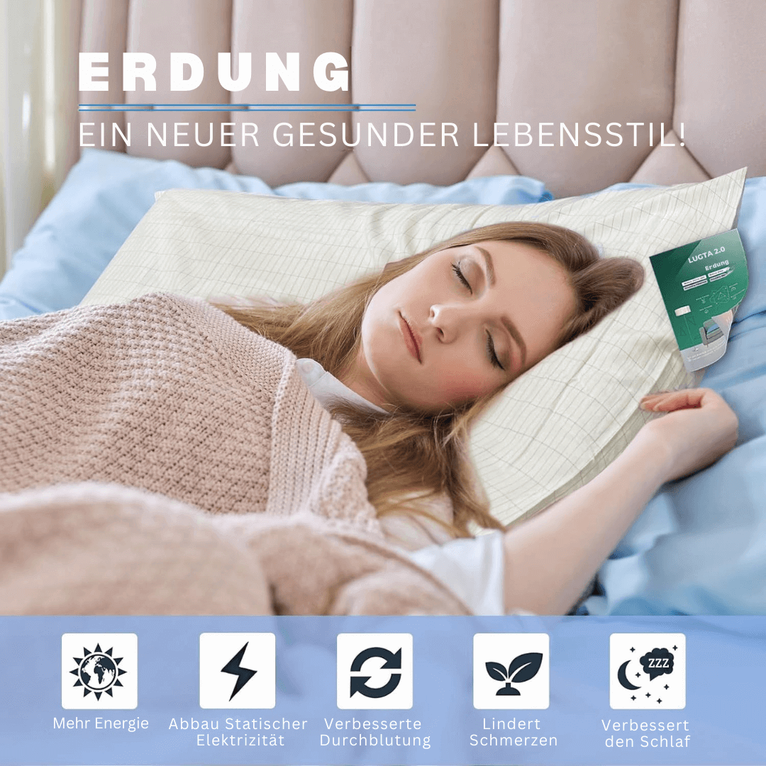 LUGTA 2.0 - Erdungslaken, erlebe natürliche Heilung der Erde im Schlaf!